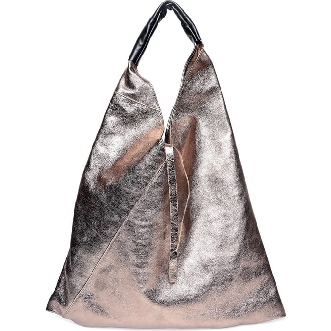 Isabella Rhea Brons Rundleer Tas