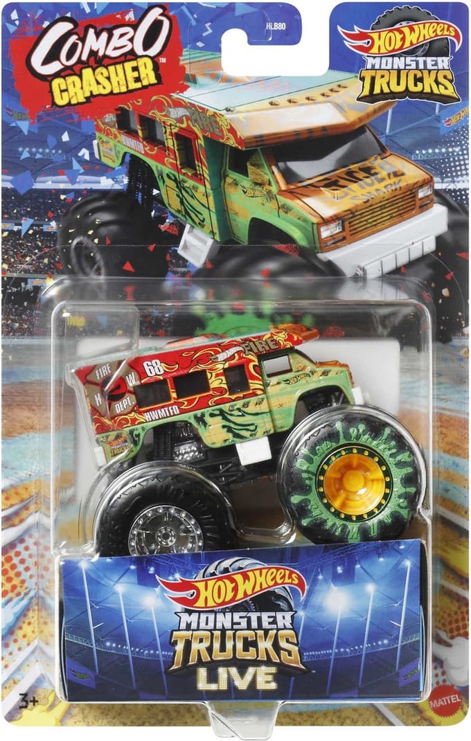 Hot Wheels Monster Trucks COMBO CRASHER Vehicle