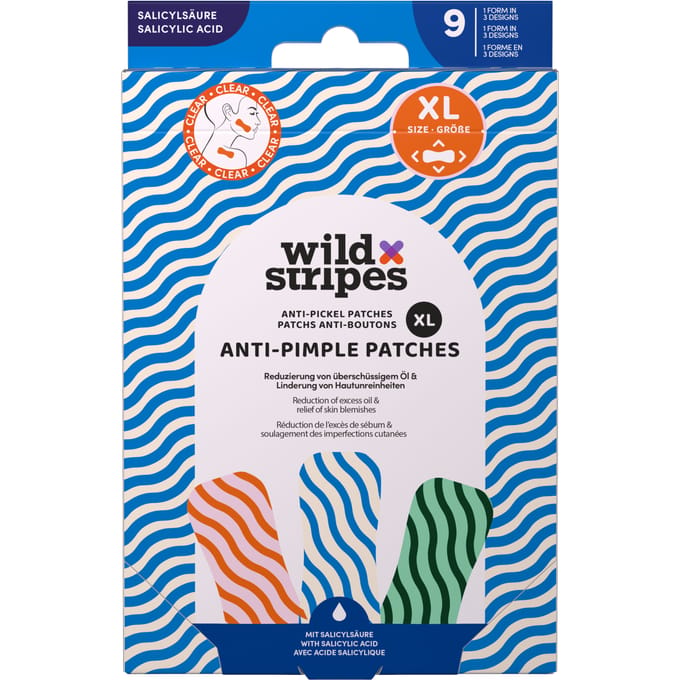 Wild Stripes Anti-Pimple Patches XL 9 st