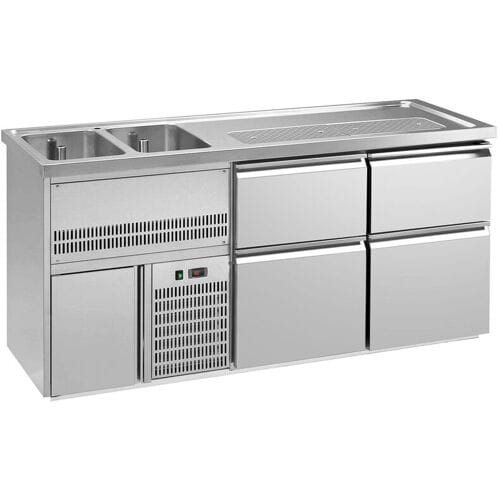 GGM Gastro Biertheke Premium PLUS - 1950x700mm - 4 Schubladen