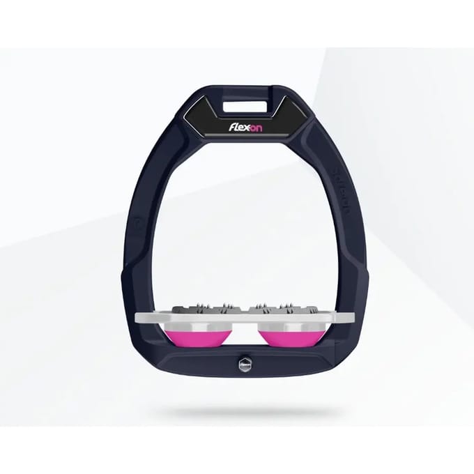 Veiligheidseisen voor paardrijden Plat Grip Groen/Grijs/Roze Flex-On Safe-On