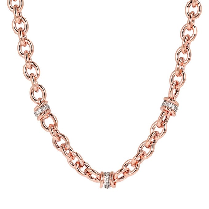 Bronzallure Altissima halsketting Brons 50