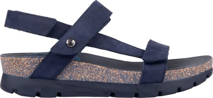 Panama Jack Sandaal Selma Basics B1 Nubuck Marino Navy Blauw