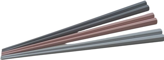 Chopsticks - pastelkleuren - 3 paar