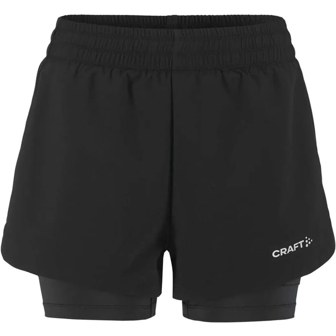 Craft ADV Essence 2-In-1 Shorts 2 W 1915946 - Black - XXL