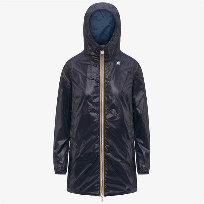 Vrouwenjas Kway Sophie. Plus.2 Dubbelblauw toegekend