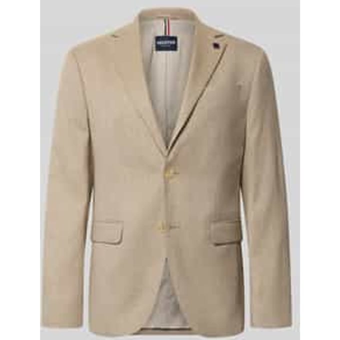 regular fit colbert met viscose