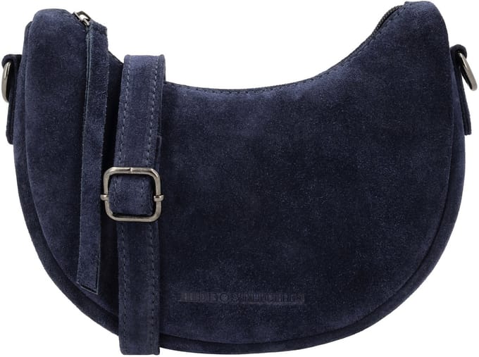 Hide & Stitches Brazos Schoudertas - Crossbody - Tas - Leer - Leren Dames Tas - Blauw