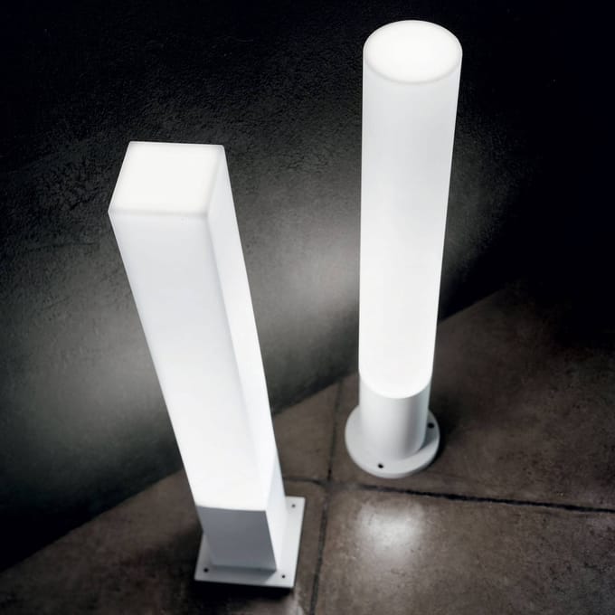 Ideal Lux tuinpadverlichting Edo square, wit, GX53