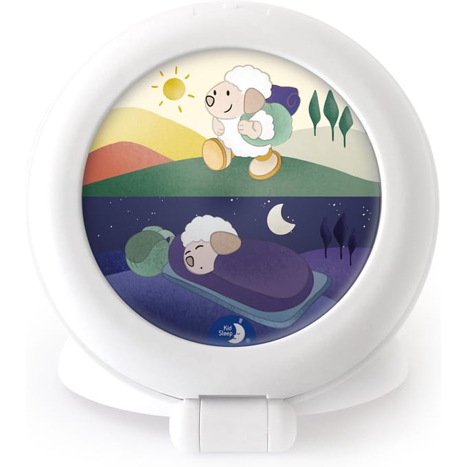 Kidsleep Globetrotter White Slaaptrainer en Kinderwekker CK0041-KSG-WH