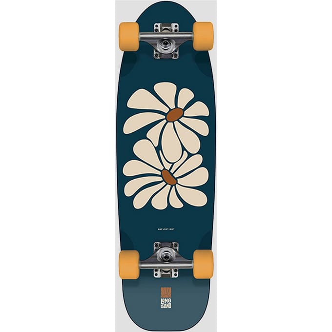 Long Island Longboards Flowers 28.5"X8.5" Complete patroon