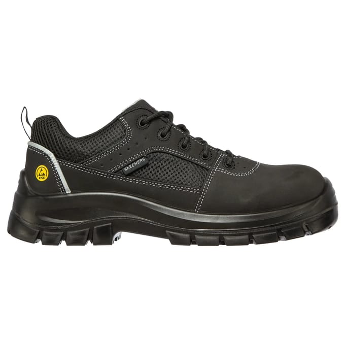 Skechers TROPHUS Heren Veterschoenen - Zwart