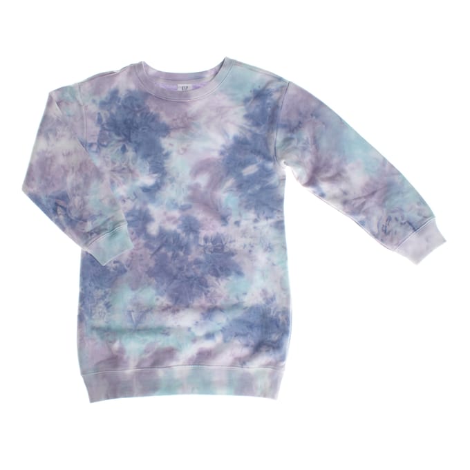 Ronde hals sweatshirtjurk 754931 meisje