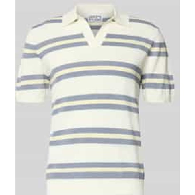 Slim Fit poloshirt in brei-look