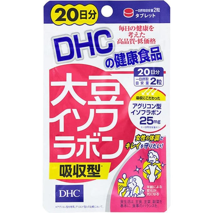 DHC - Soy Isoflavone Absorption Type Tablet - Gezondheidssupplement