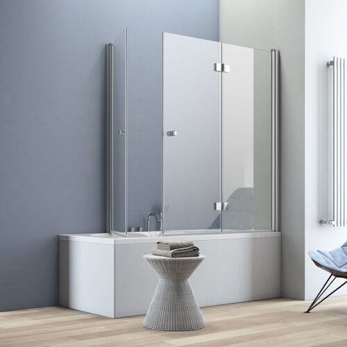GEO maw flex folding wall 2-piece right with swing door AB4101475R2360