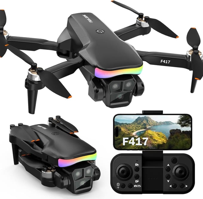 Beginners Drone met 1080p HD Camera en LED Verlichting