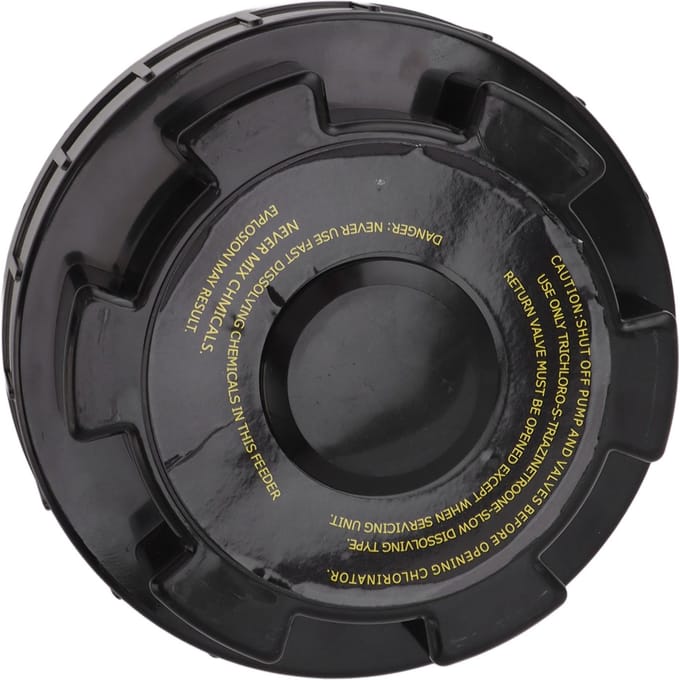 Chloorinator Deksel met O-ring Pakking Compatibel voor Hayward CL220 Chloorinator Doseerder Dichte Afsluiting gray