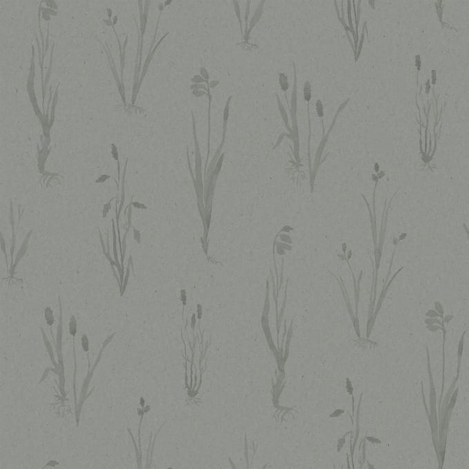 Boråstapeter Vliesbehang 4710 - Woodland - Botanisch Grijs - 53cm x 10.05m