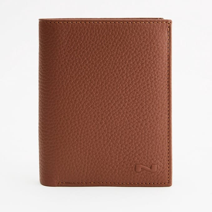 Nathan Baume Bi-fold Wallet - Coin Pocket Tabak