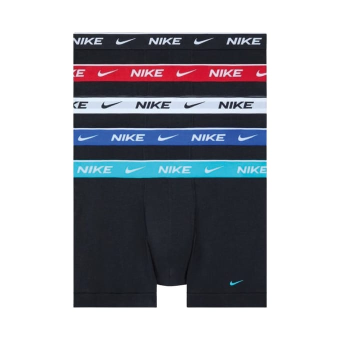 Nike Essential Cotton Trunk Boxershort Heren (5-pack) - Maat M