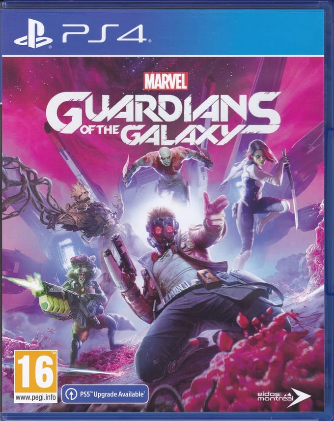 Marvel Guardians Of The Galaxy PS4