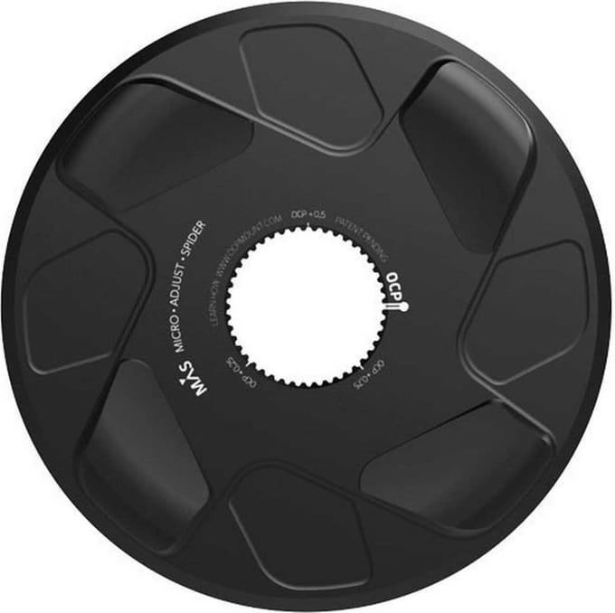 Rotor Aero Mas 1x/2x Spider Zwart 110 mm