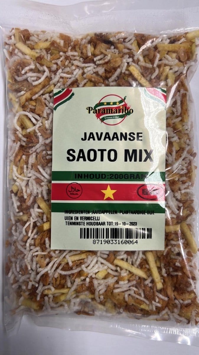 Faya Patu | Javaanse Saoto Soep Mix | Vegetarisch | 200 gram