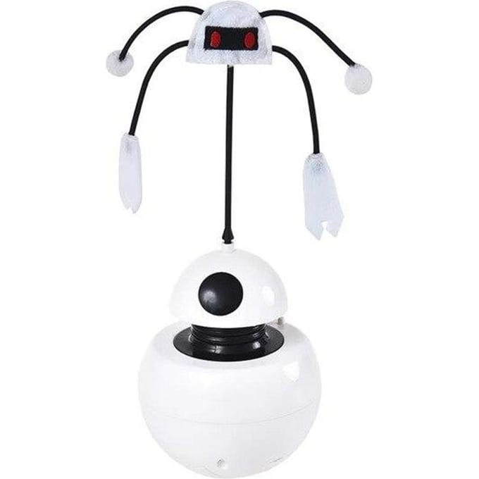 Jouets Laser automatiques multifonctionnels pour chat, rotatif à 360 degrés, gobelet électrique, jouets interactifs pour chat blanc
