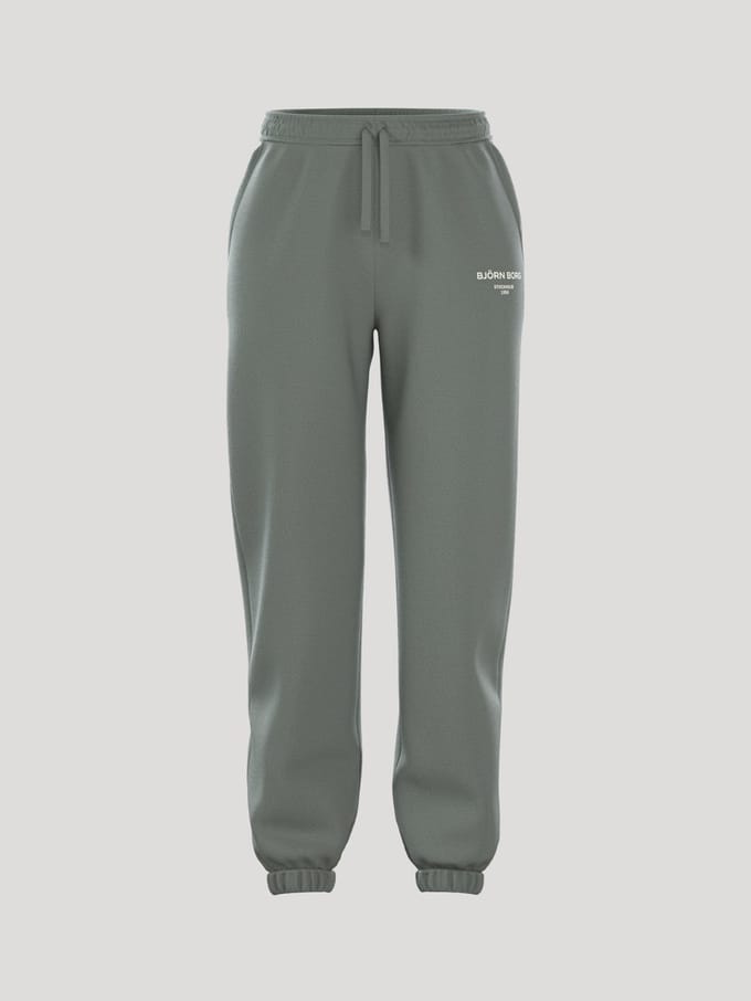 Björn Borg dames Essential 1 Sweatpants - dames joggingbroek - groen