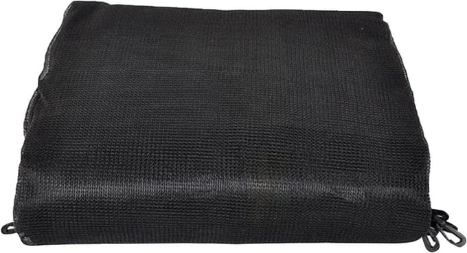 Trampoline Veiligheidsnet - Vervangingsnet - Buiten spelen - Dubbele rits - 6FT 8FT 10FT - Zwart