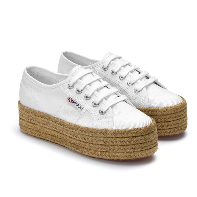 Superga Volwassen uniseks 2790 Rope Trainers (Wit)