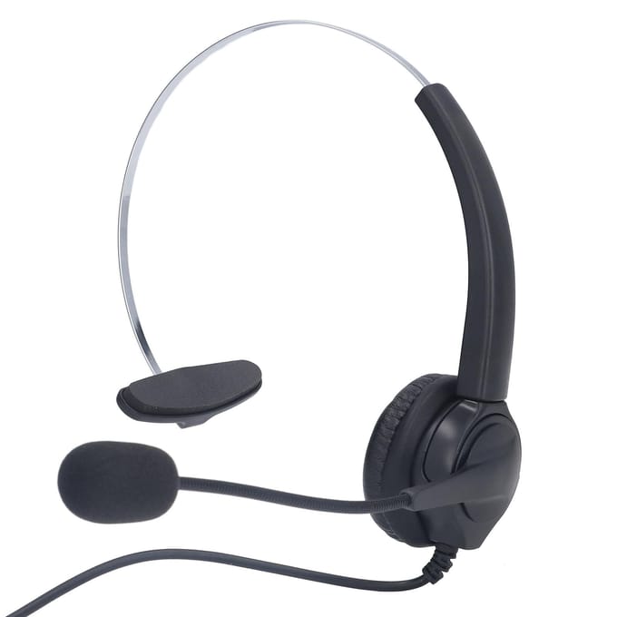 Callcenter Headset Ruisonderdrukking Ergonomische Bedrade Klantenservice Hoofdtelefoon voor Thuiskantoorgesprekken