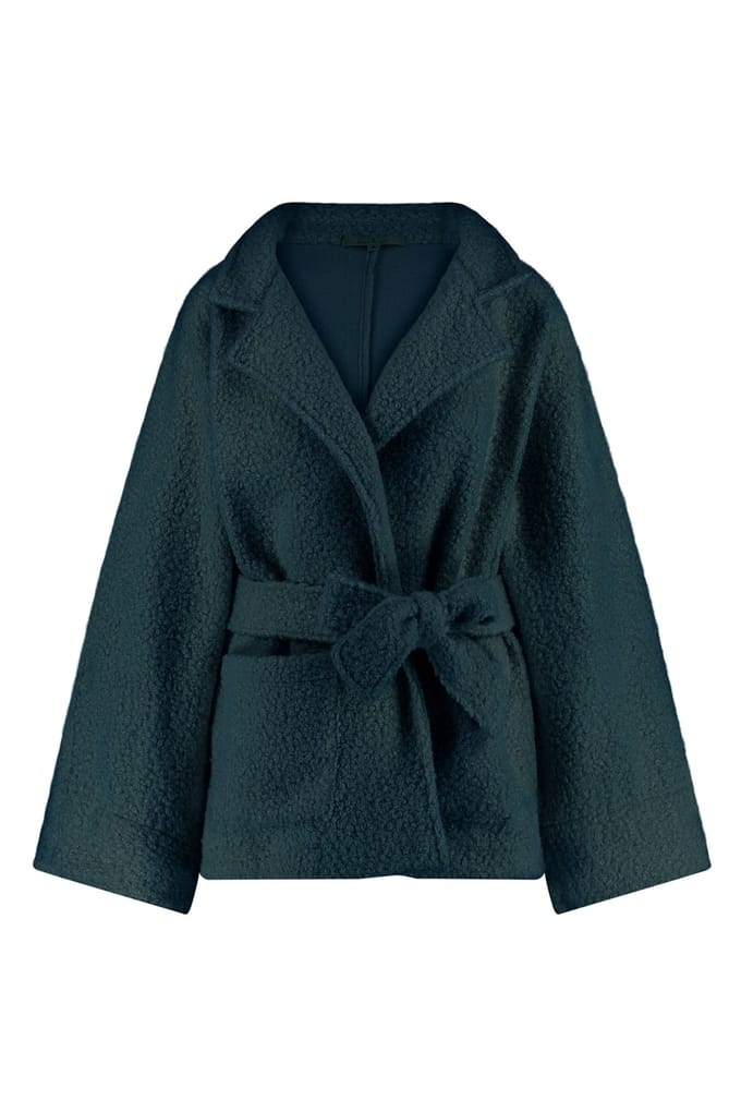 Circle of Trust Jade Jacket Opal Blue Größe: M | Einreihige Mäntel Outlet | Damen | Blau