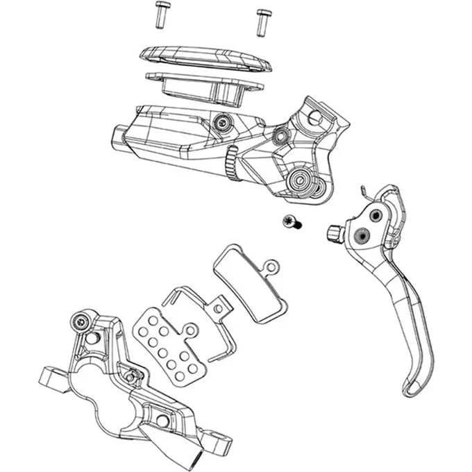 Klembevestigingsset Sram Level TLM/Ultimate