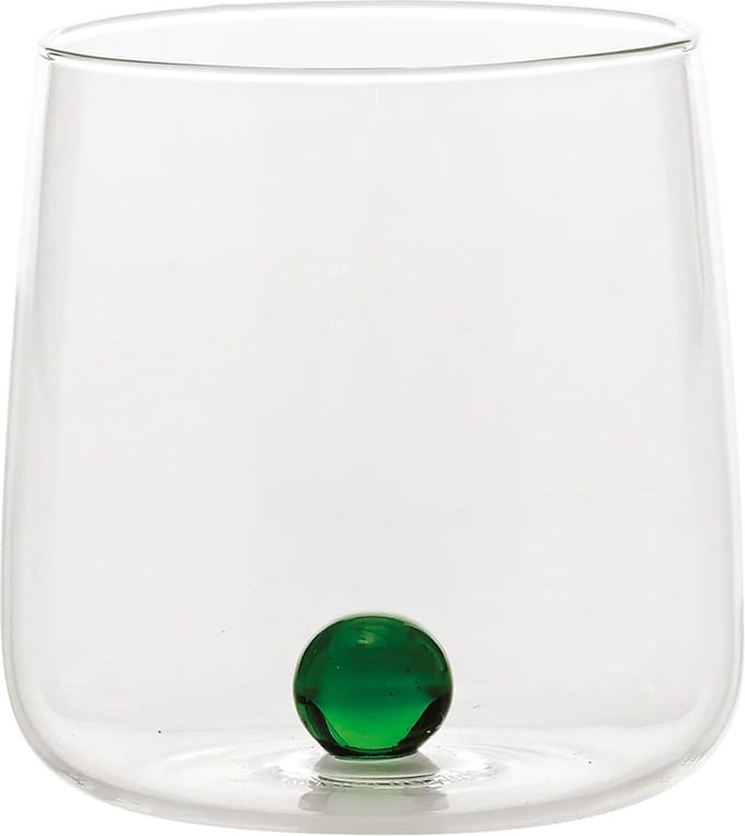Zafferano Bilia Water glazen - Groen - 6 Stuks