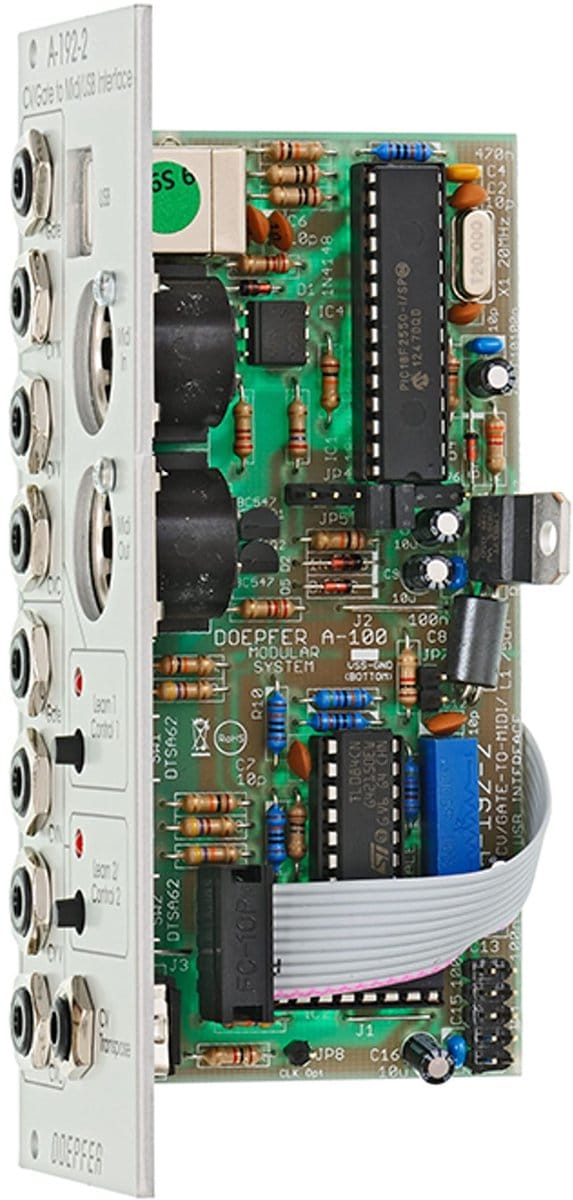 Doepfer A-192-2 Dual-CV/Gate-to-MIDI/USB - Interface modular synthesizer