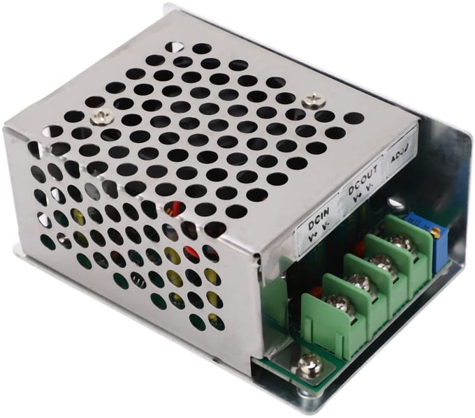 Dailygoody - 15A 400W Step Down Module - Verstelbare DC Regulator - Handmatige Aanpassing - Compact Formaat - Meervoudige Beveiliging - Geschikt voor