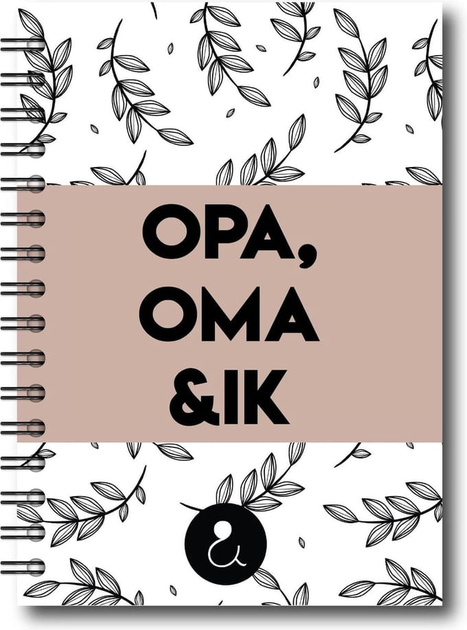 Studio Ins & Outs Invulboek 'Opa, oma & ik' - Sand