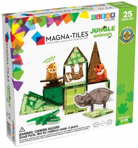 20925 - MAGNA-TILES® Jungle Animals set, 25-delig
