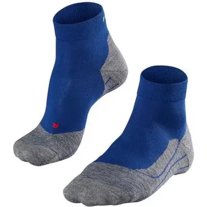FALKE RU4 Short anti-blaar katoen functioneel materiaal hardloopsokken heren zwart - maat 44-45