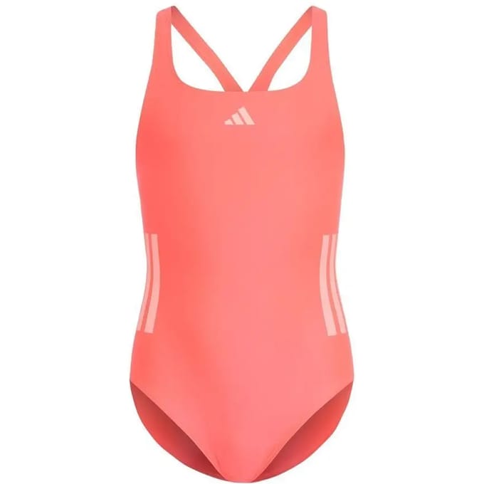 Adidas Performance 3-Stripes C-Back Badpak Kids - Kinderen - Roze