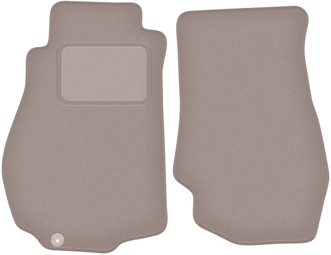 Beige velours vloermatten voor: Nissan 350Z coupé (2003-2009)