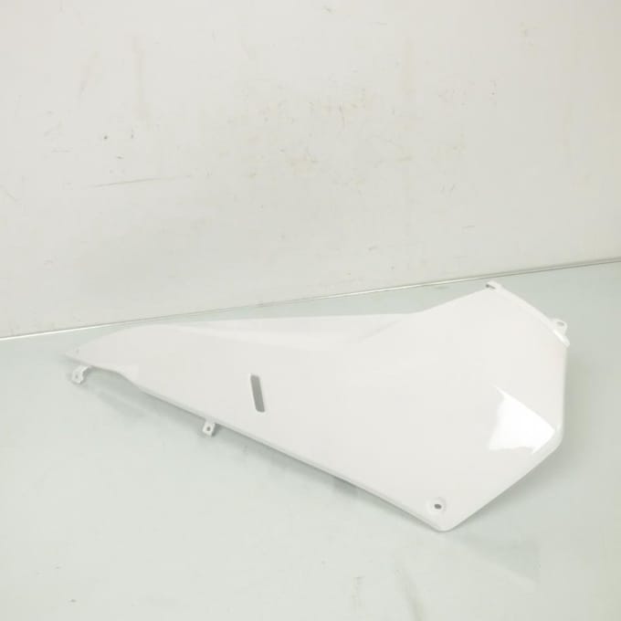 Sabot bas de caisse droit P2R pour Scooter Yamaha 500 T-Max 2008 à 2011 blanc brillant Neuf