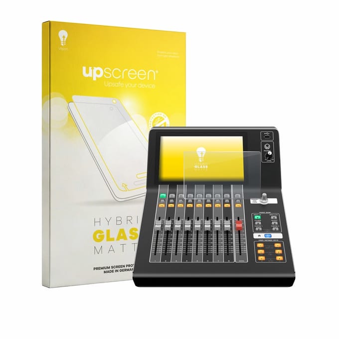 upscreen - Screenprotector voor Yamaha DM3 - Folie Beschermfolie Beschermglas matte