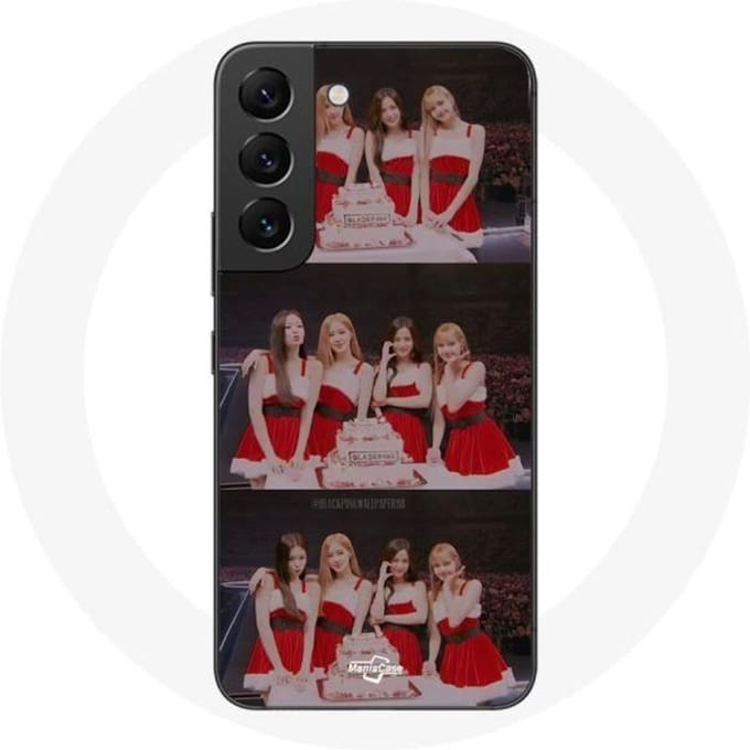 Coque pour Samsung Galaxy S21 FE BLACKPINK Cadeau de Noël Chanson Last Christmas