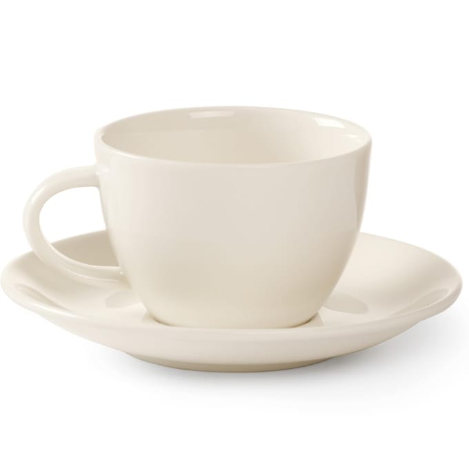 Hendi - Porseleinen Koffiekopje - 210ml - Set van 6