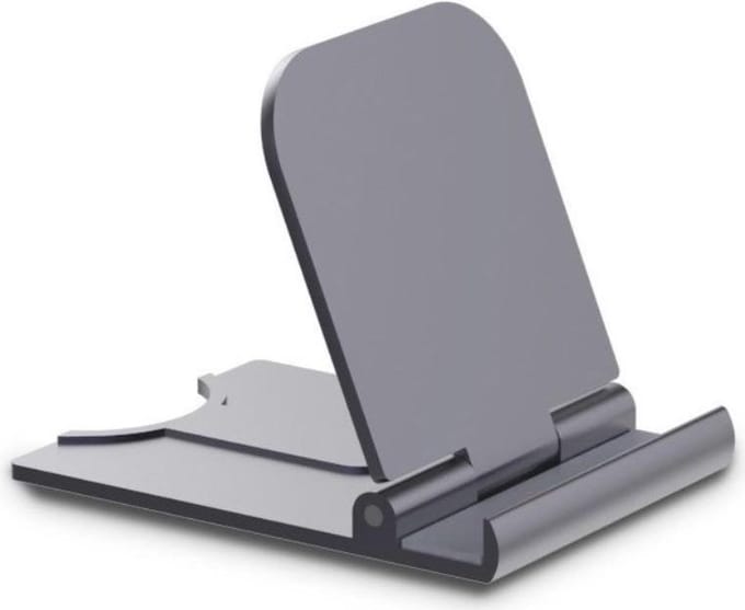 New Age Devi - Universele Telefoonhouder - Voor Bureau en Tafel - Verstelbaar en Zwart - 1 stuk