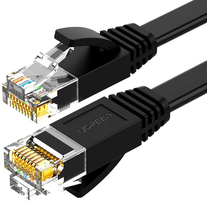 Ugreen - Internetkabel - Ethernet kabel - Cat6 - Tot 1000 Mbps - RJ45 - 2 Meter - Zwart
