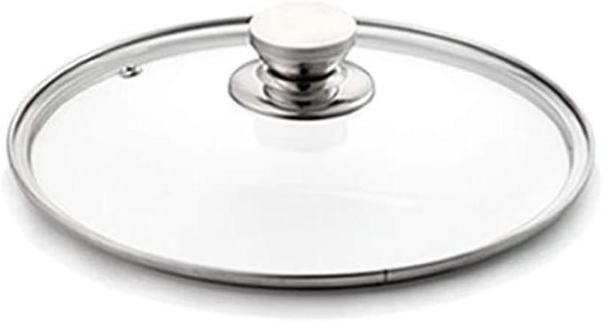 Glazen Deksel - Pan Deksel - Koken - Gehard Glas - 32 cm - Transparant